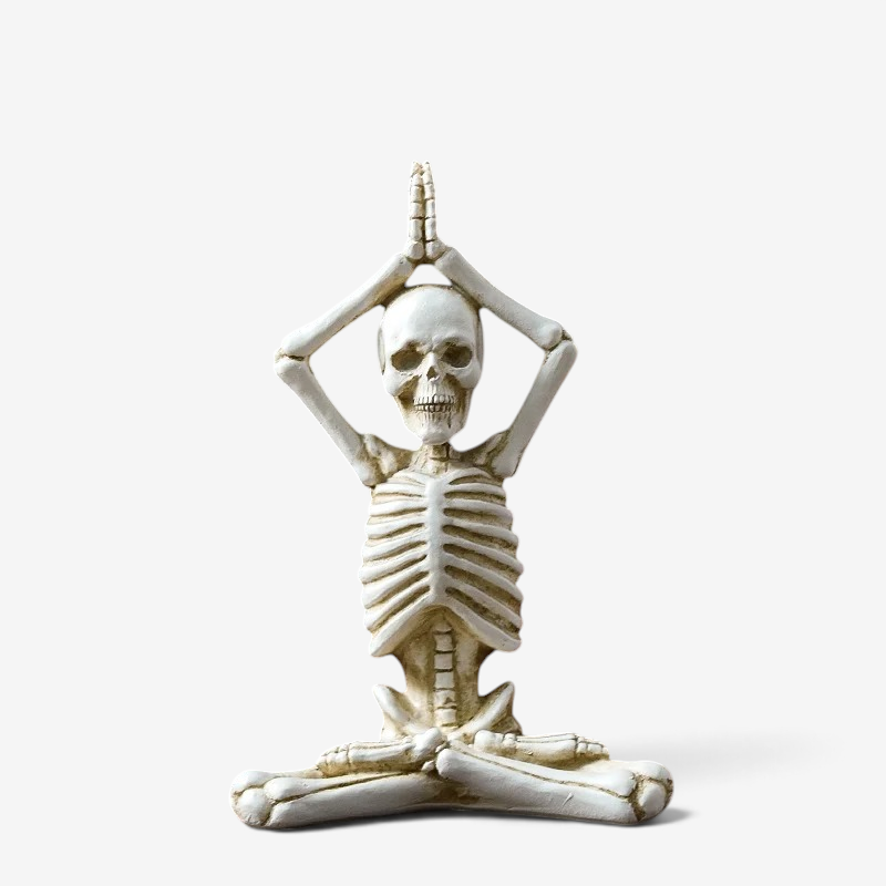 Halloween Skeleton Figurine Resin Decoration