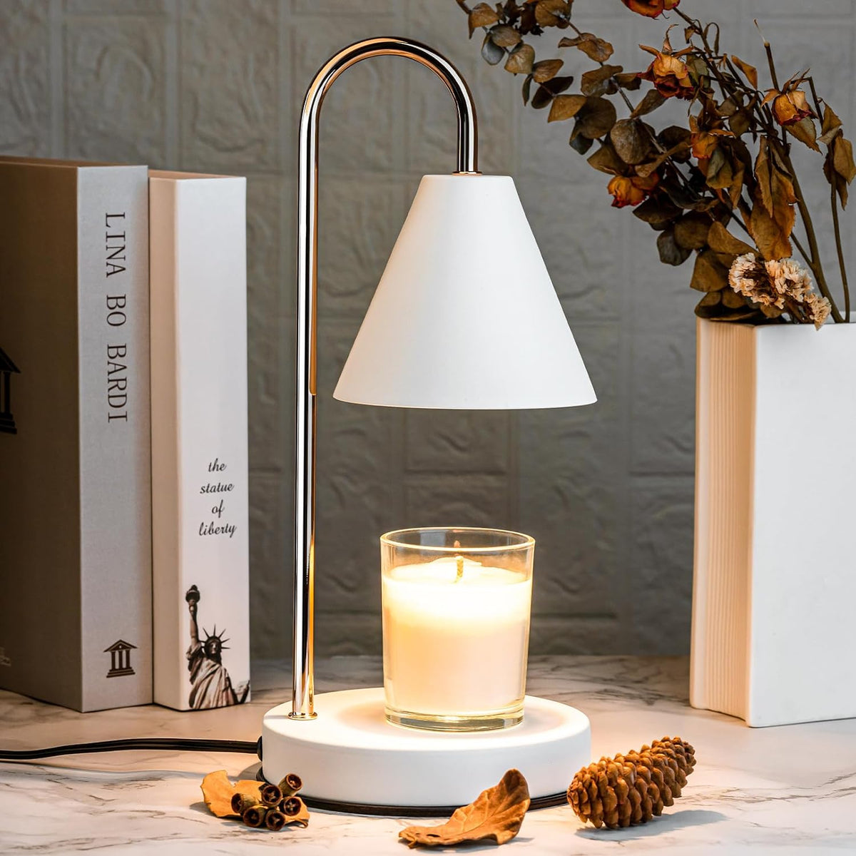 Candle Warmer Lamp – Flameless Wax Melting Light