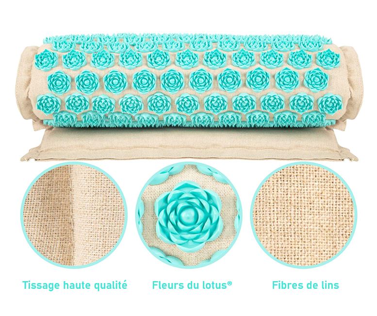 Acupressure Mat & Pillow Set - 5500 Pressure Points