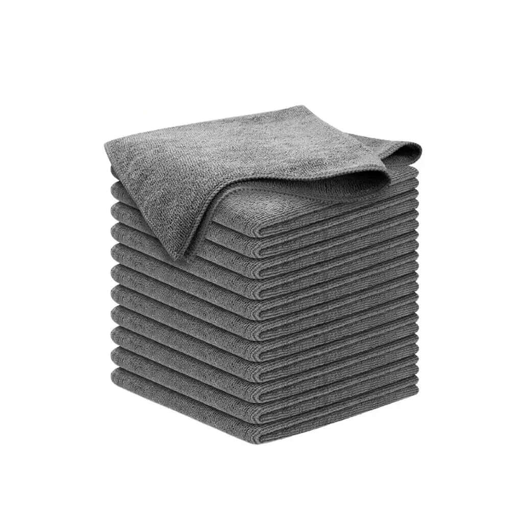 Microfiber Cloth Set for Car Cleaning (10 pieces)