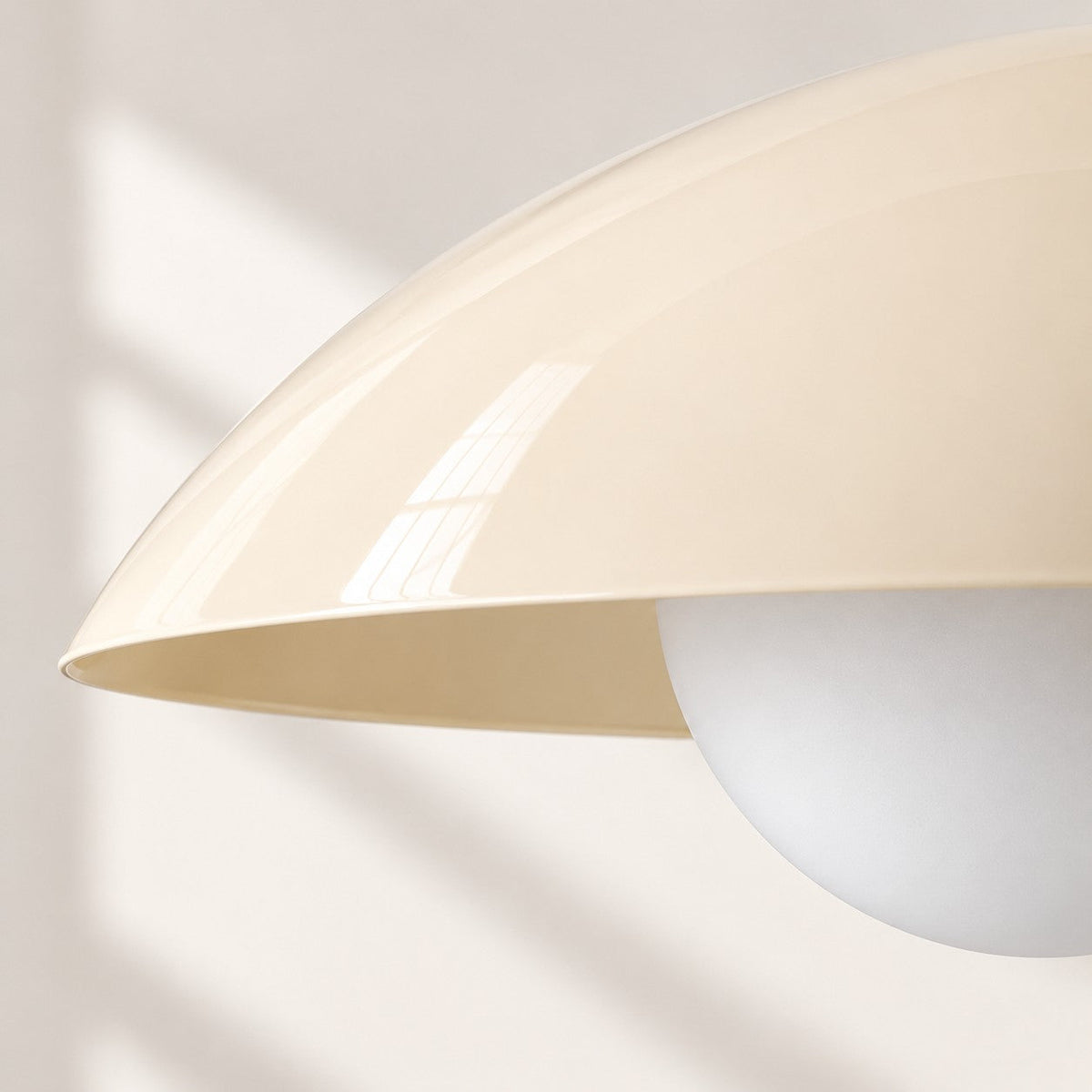 Mid Century Bauhaus Plug-In Pendant Light