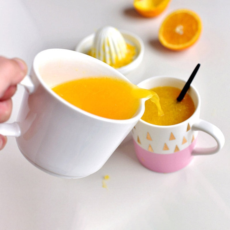 Manual Ceramic Juicer Cup