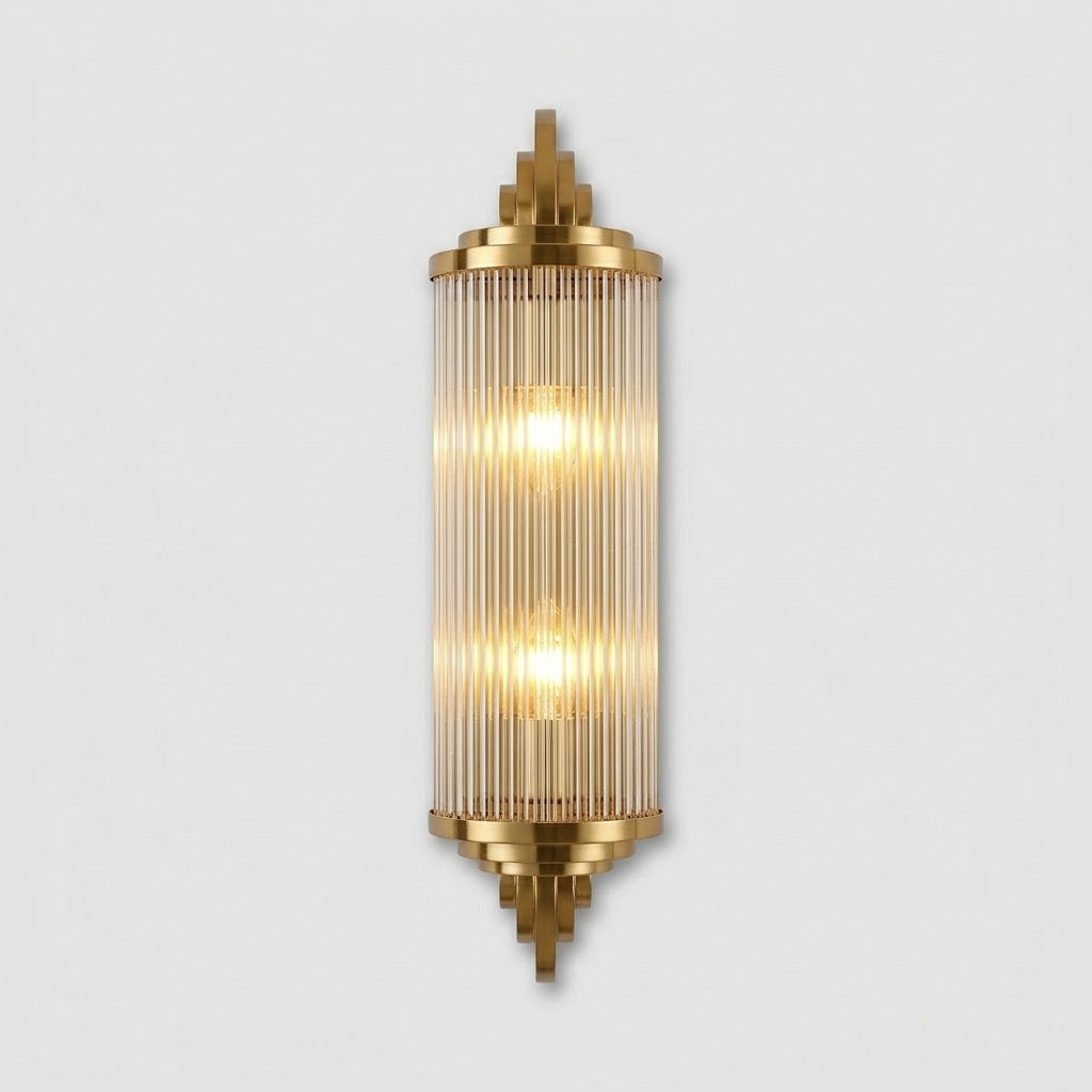 Gatsby Wall Lamp - Art Deco Elegance in Gold
