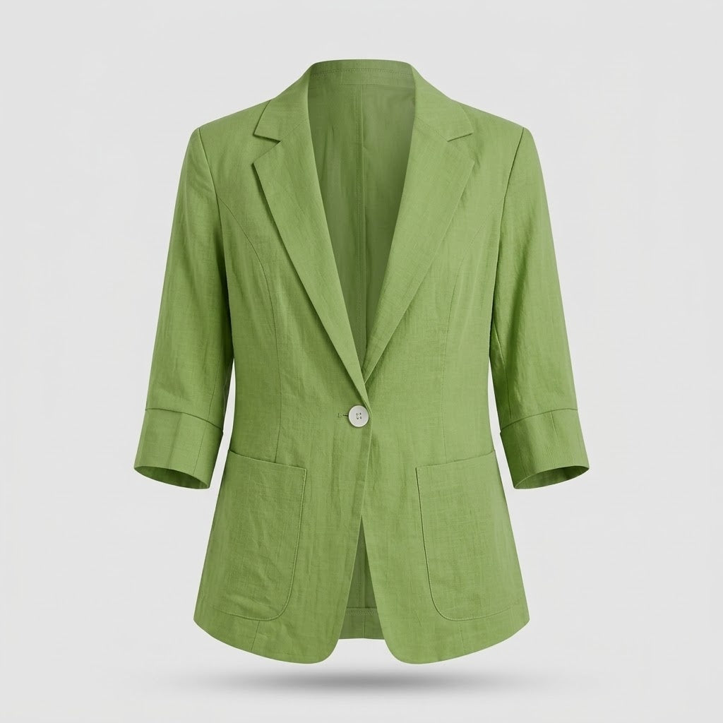 Women's Lightweight Single-Breasted Blazer