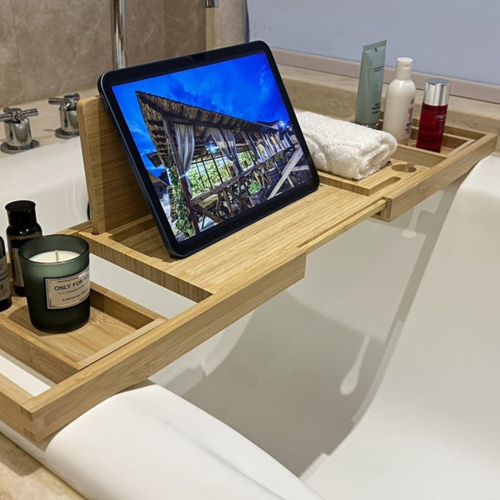 TubMate - Badtray met Verstelbare Compartimenten