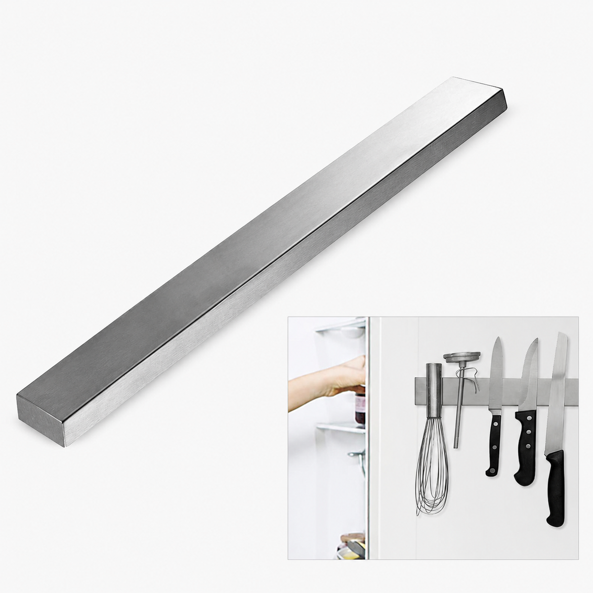 14 Inch Stainless Steel Magnetic Knife & Tool Holder Bar