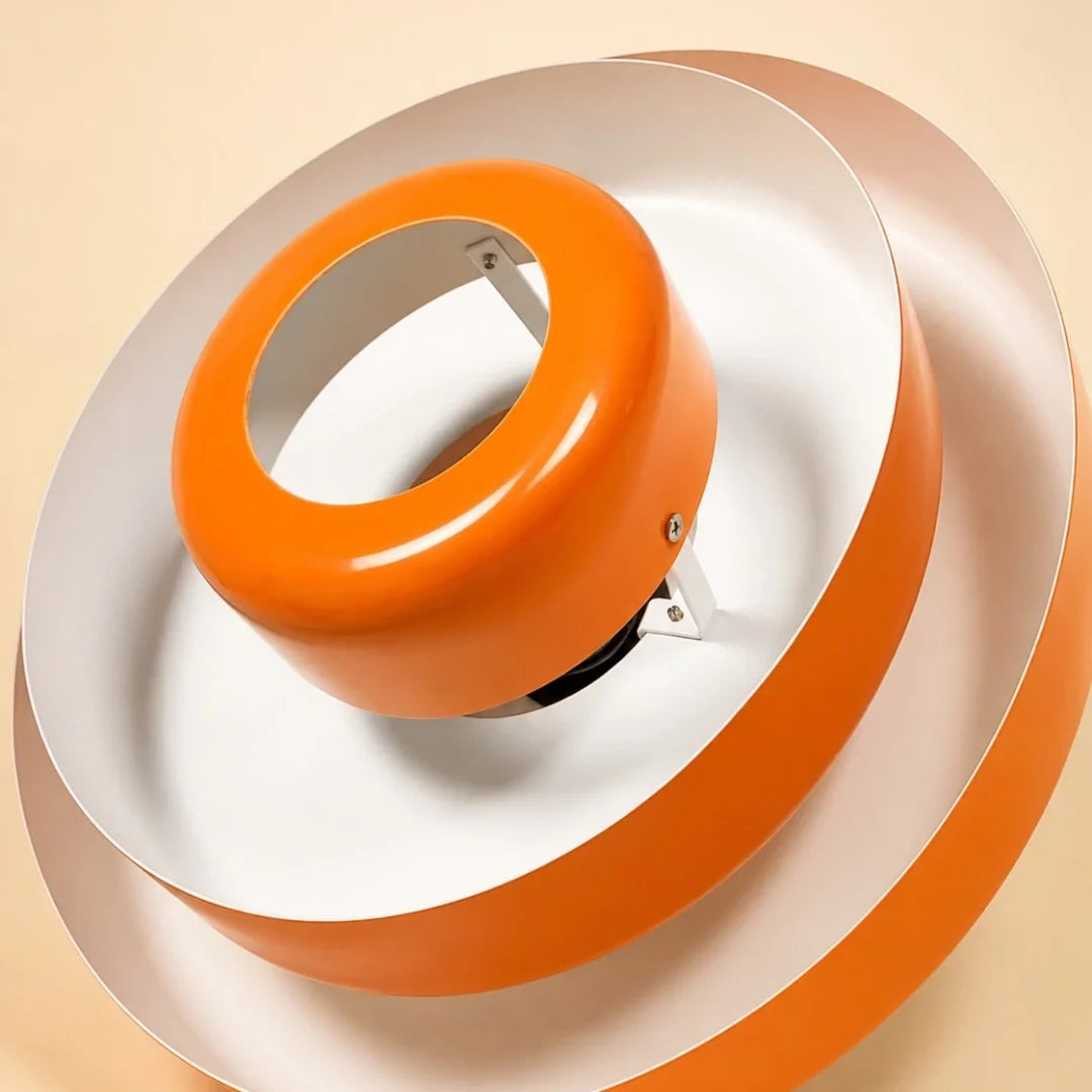 Retro Bauhaus Plug-In Pendant Light - Multi Color