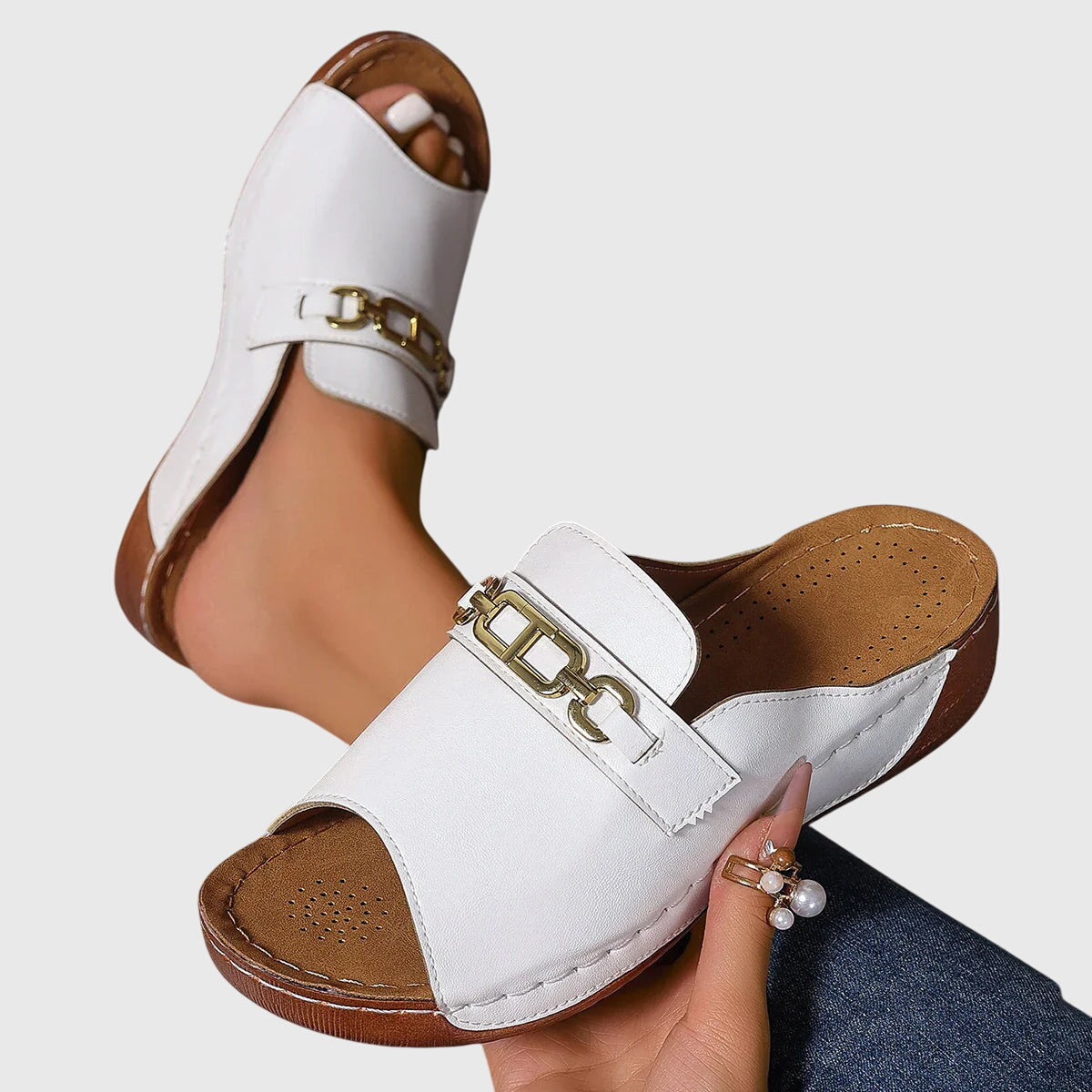 Women's Sandals – Open-Toe Summer Slip-On Shoes