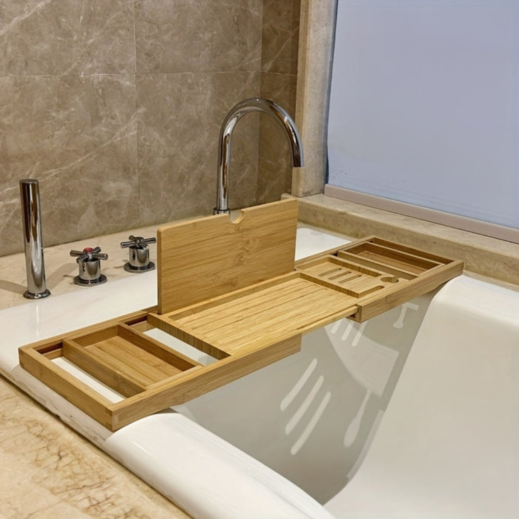 TubMate - Badtray met Verstelbare Compartimenten