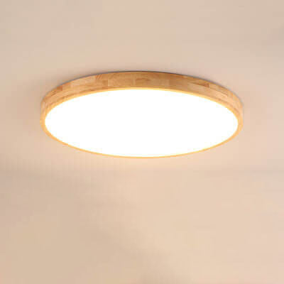 Flush Mount Ceiling Light - Nordic Solid Wood LED