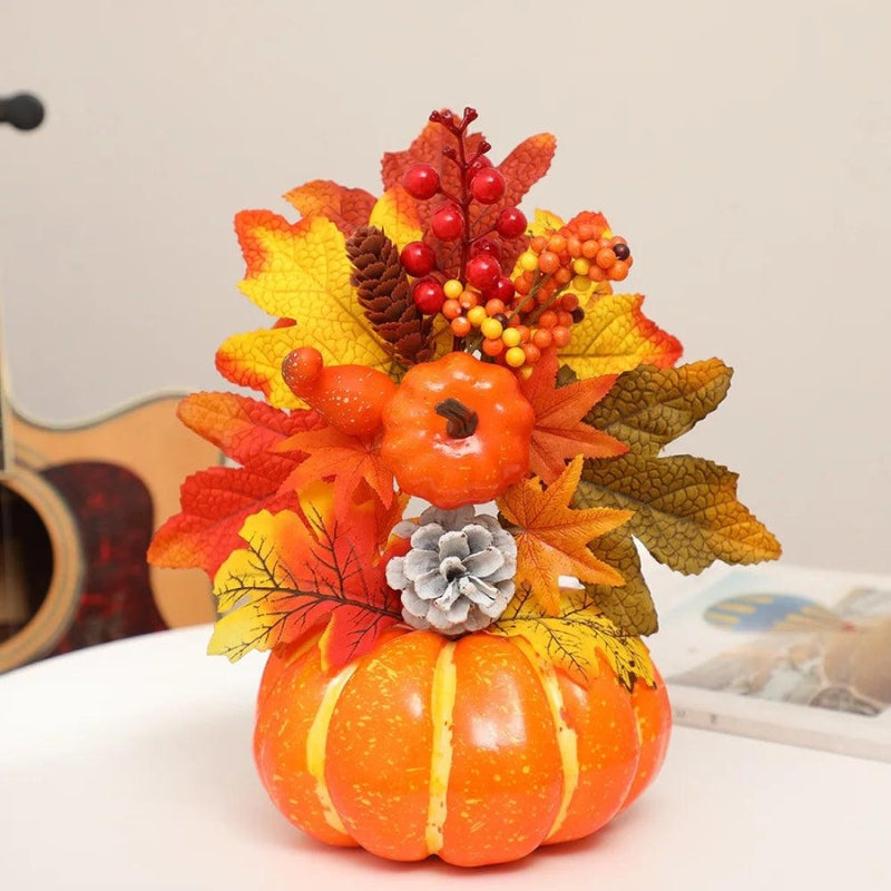 GhostlyGourd - Halloween Decoratief Ornament met Pompoen-geïnspireerd Ontwerp