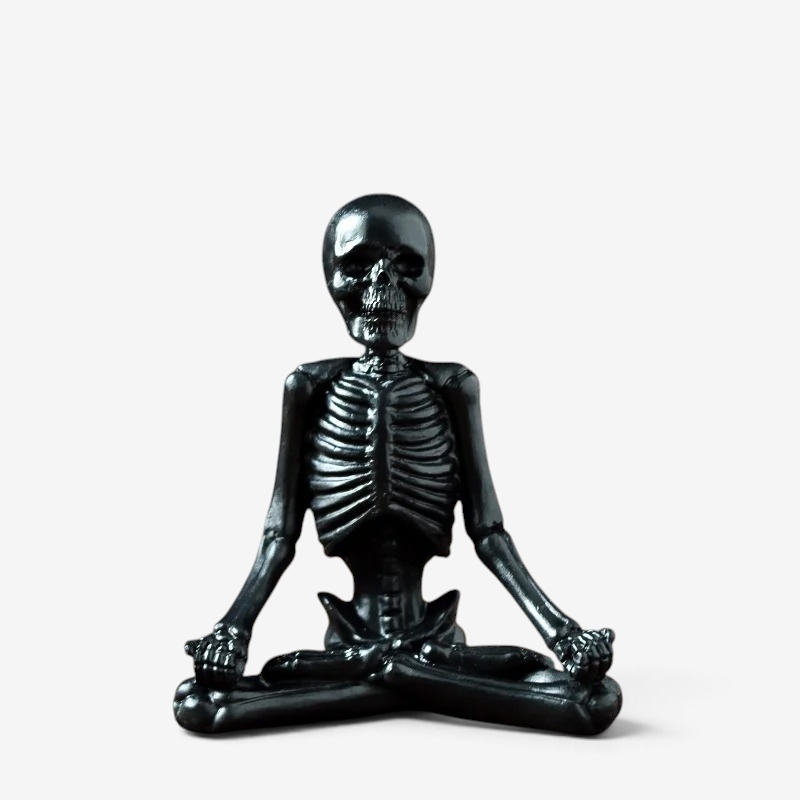 Halloween Skeleton Figurine Resin Decoration