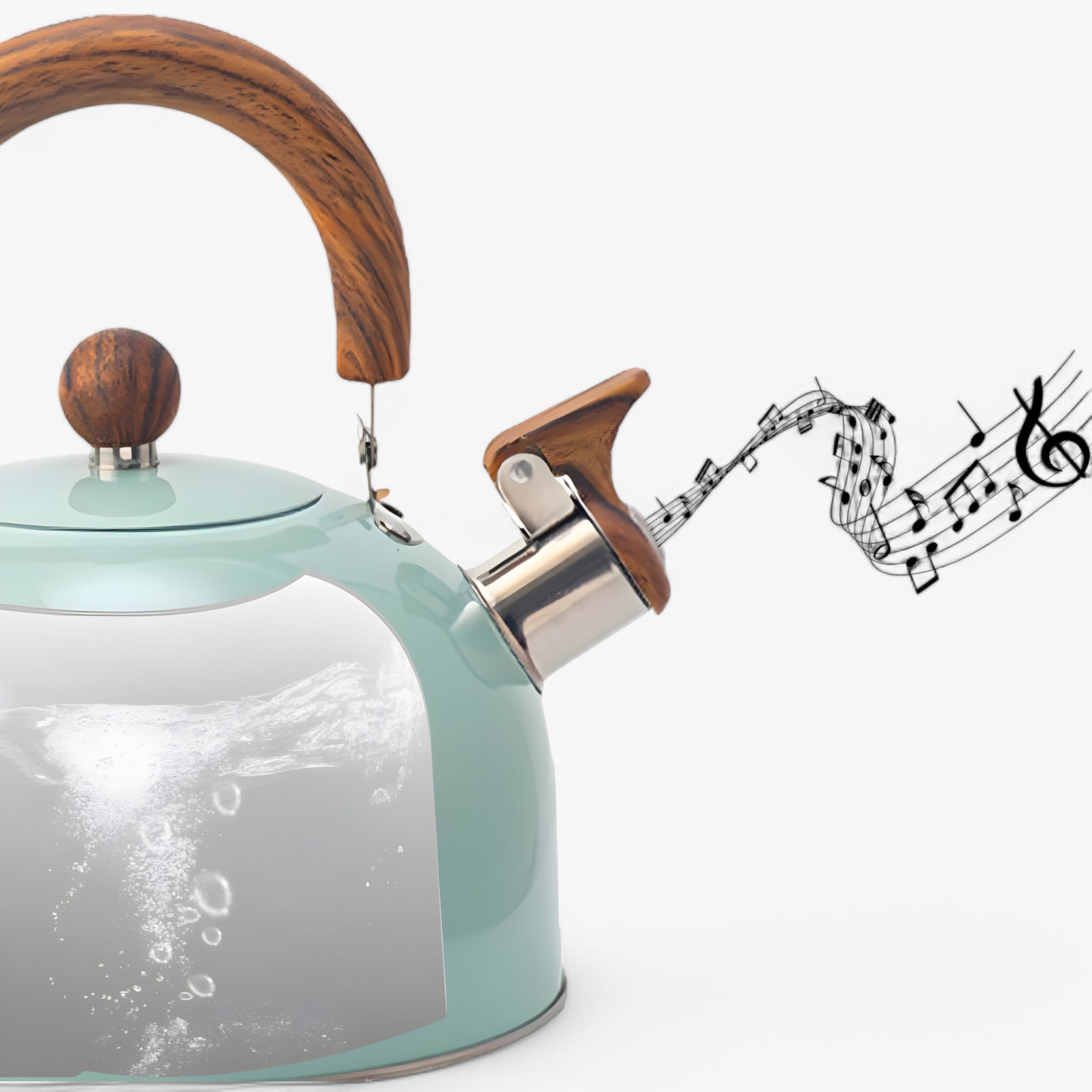 Bollitore in acciaio inox argento, elegante e riscaldamento rapido - - acciaio bollitore bollitore acciaio home & garden inox kettle kettle for kitchen rapido riscaldamento - Concept Palermo