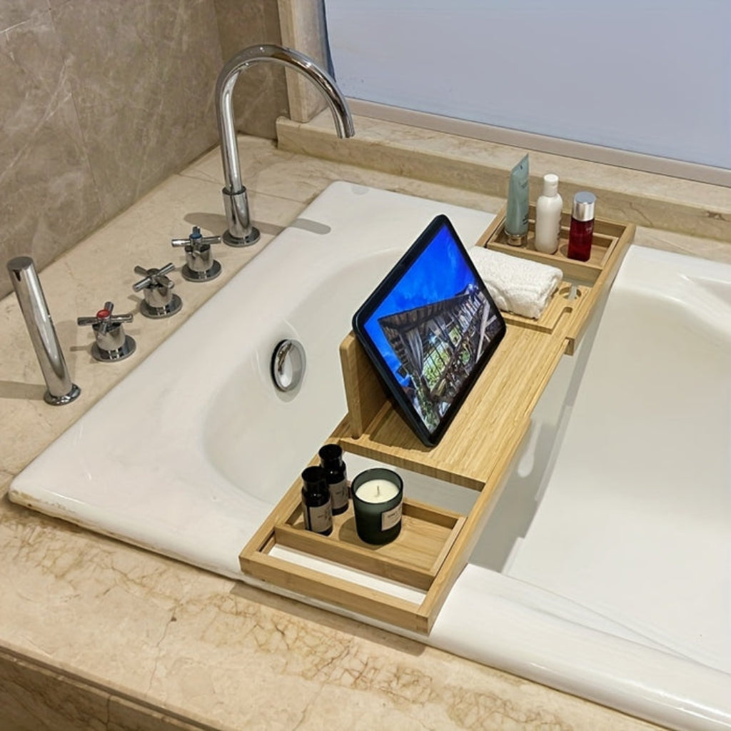 TubMate - Badtray met Verstelbare Compartimenten