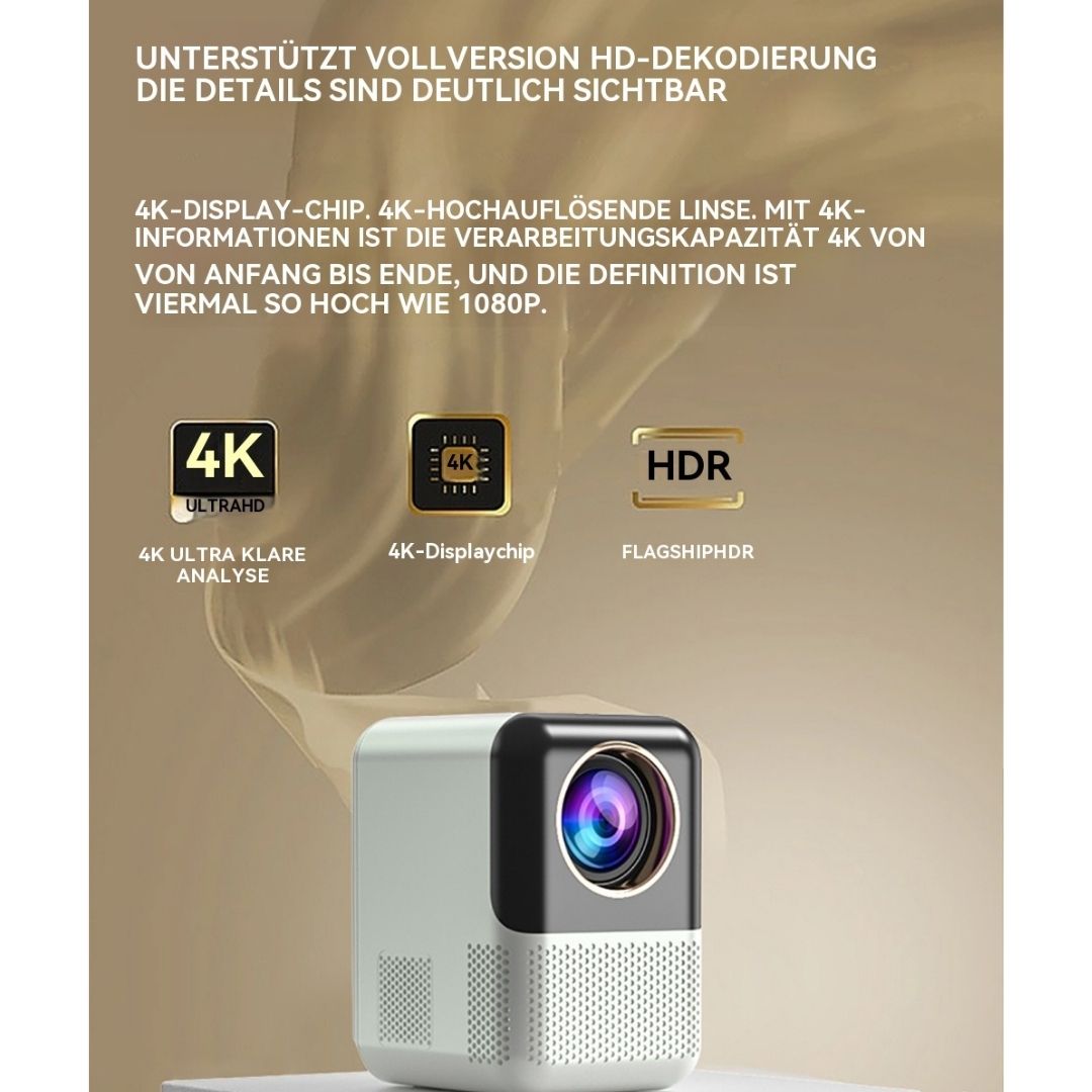 Mini HD Home Theater Projector - Portable