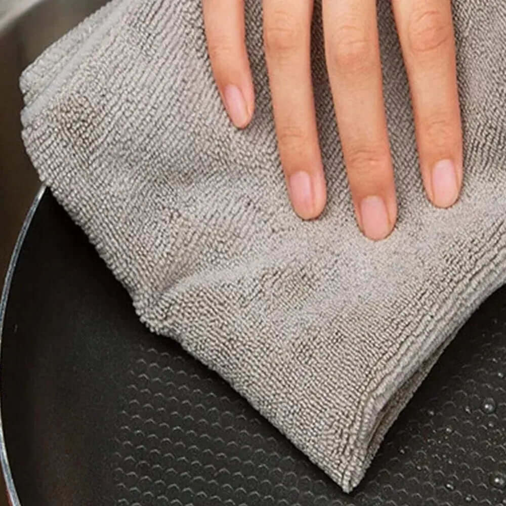 Microfiber Cloth Set for Car Cleaning (10 pieces)