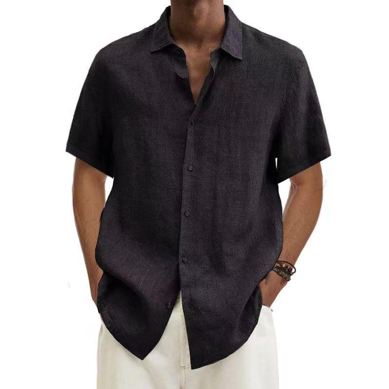 Men's Casual Short-Sleeve Shirt - Everyday Button-Up