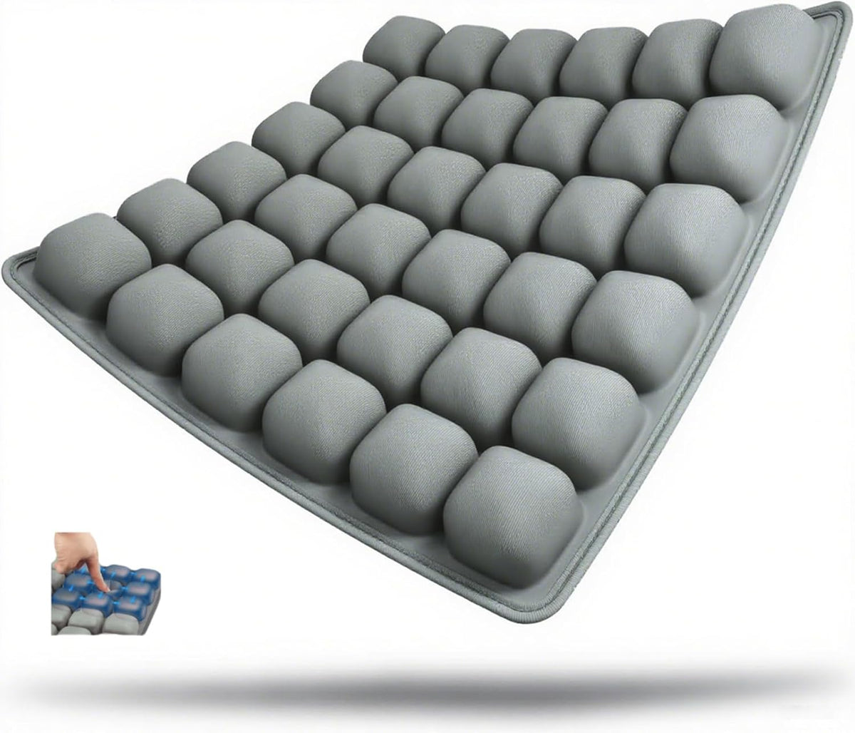 Inflatable Seat Cushion - Ergonomic Air Cushion with 36 Air Cells