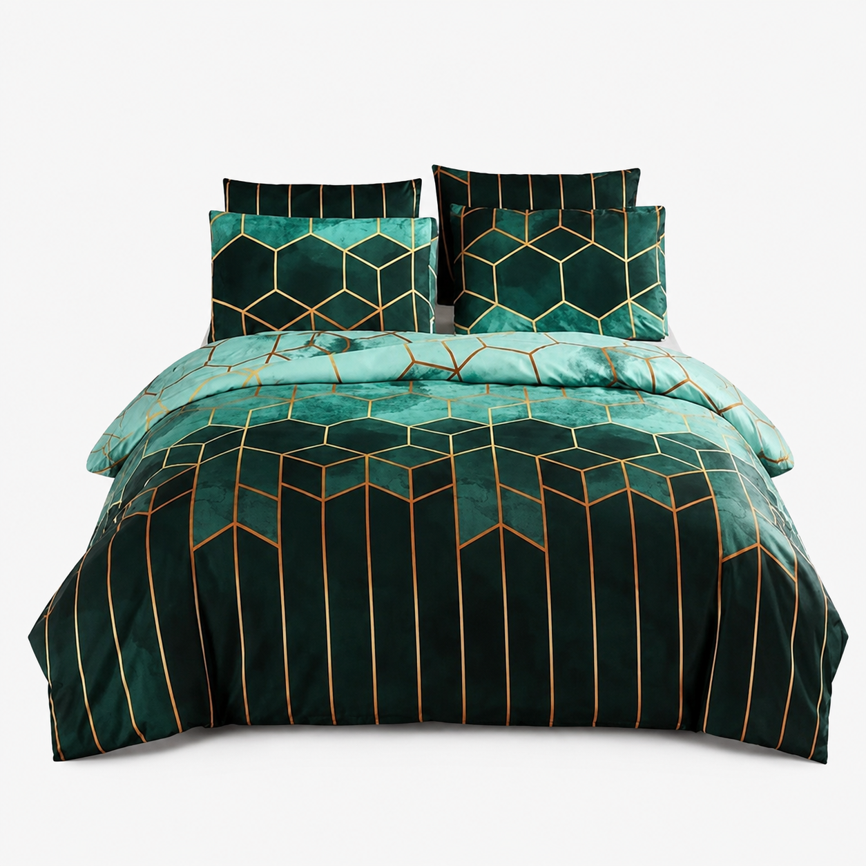 Comfort Blanket 'Geometric Pattern' refreshing and breathable