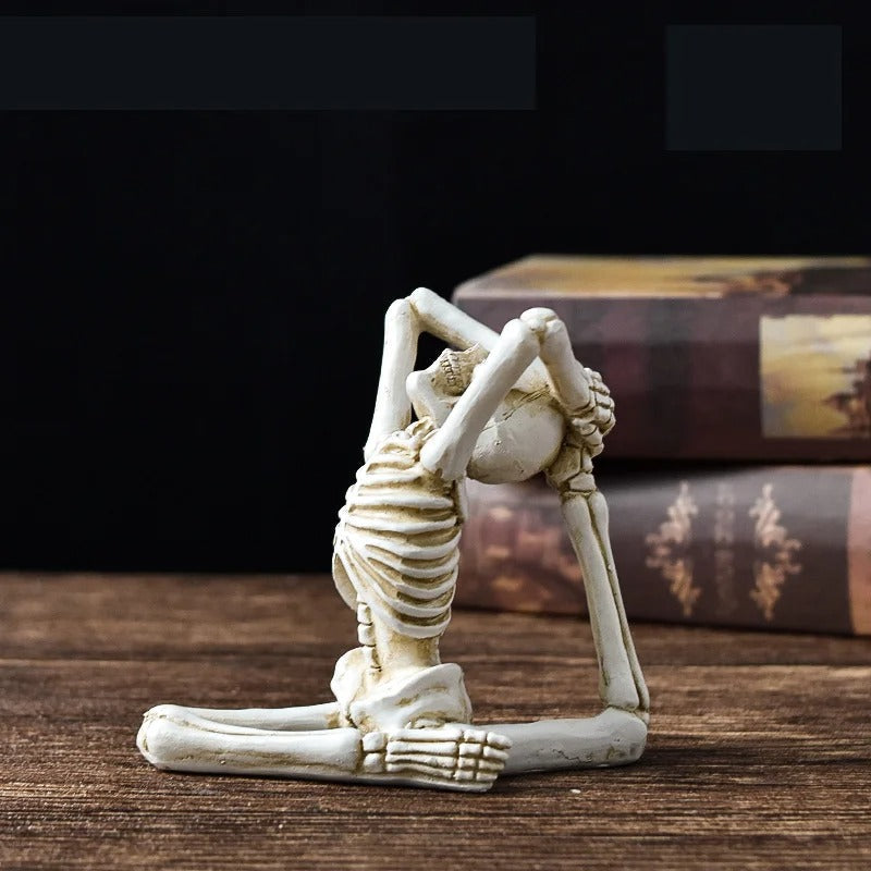 Halloween Skeleton Figurine Resin Decoration