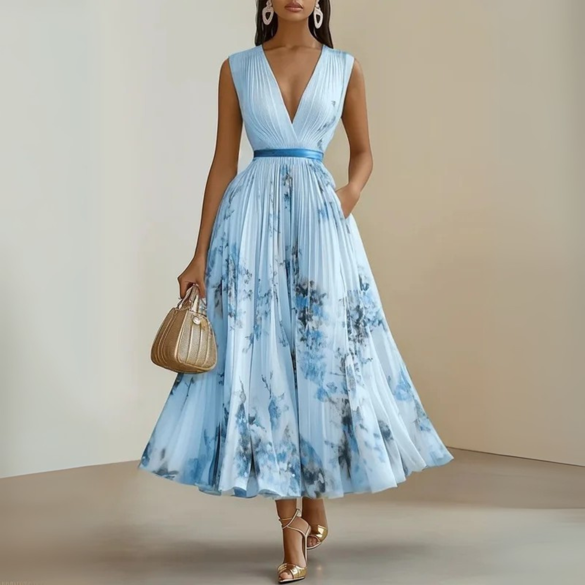 Women's Summer Sleeveless Maxi Dress – Summer