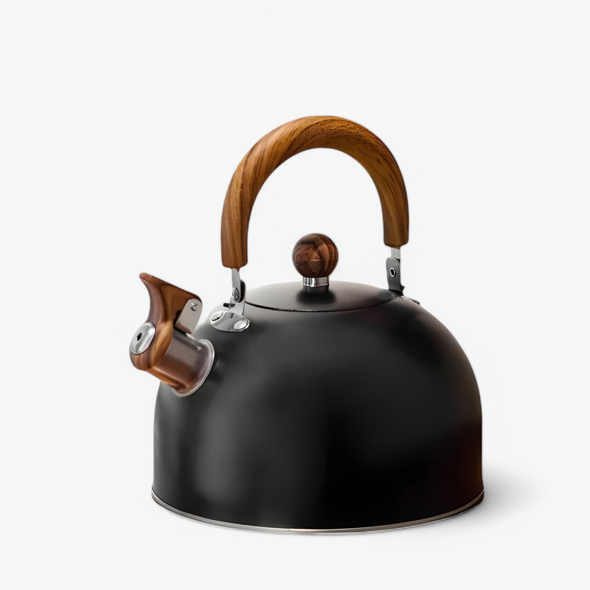 Bollitore in acciaio inox argento, elegante e riscaldamento rapido - Nero 3L - acciaio bollitore bollitore acciaio home & garden inox kettle kettle for kitchen rapido riscaldamento - Concept Palermo