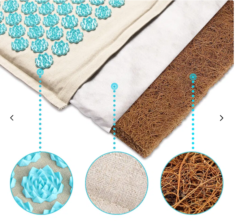 Acupressure Mat & Pillow Set - 5500 Pressure Points