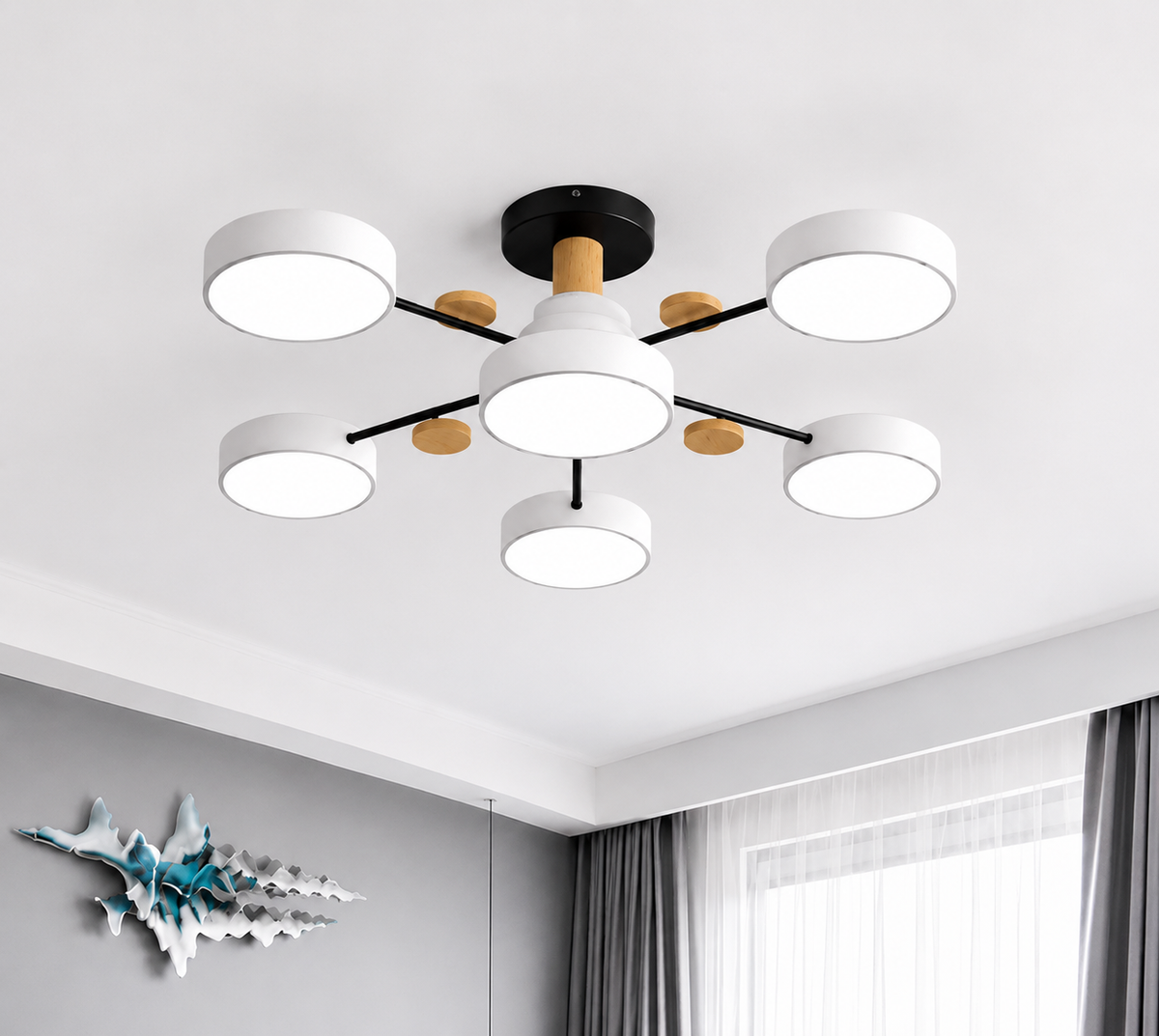 LED Ceiling Light - Multi Head Flush Mount