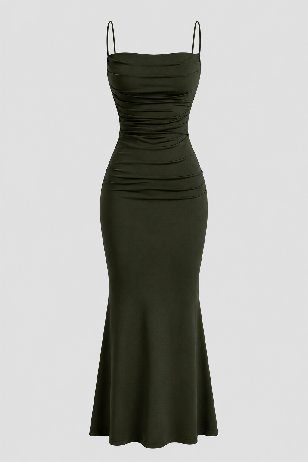 Chic Ruched Mermaid Dress for Special Occasions