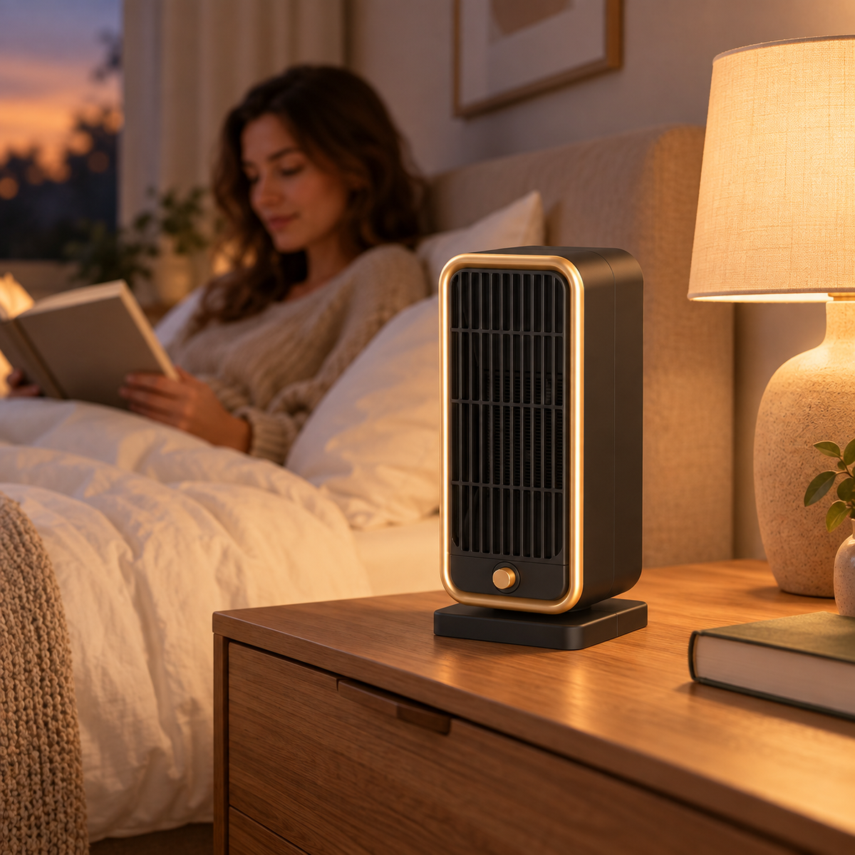 WoodHeat Mini Ceramic Space Heater