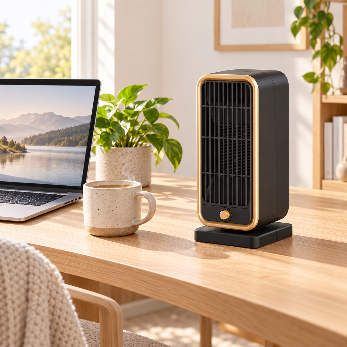 WoodHeat Mini Ceramic Space Heater
