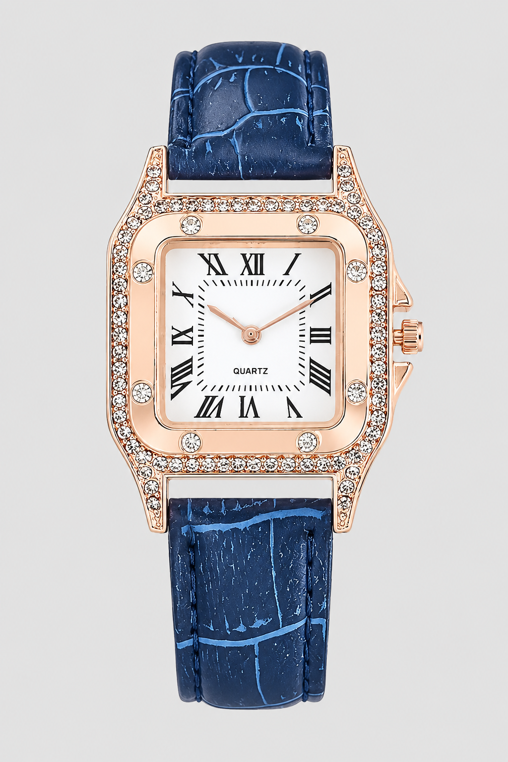 Dial Quartz Leather Watch - Luxury and Comfort in One
