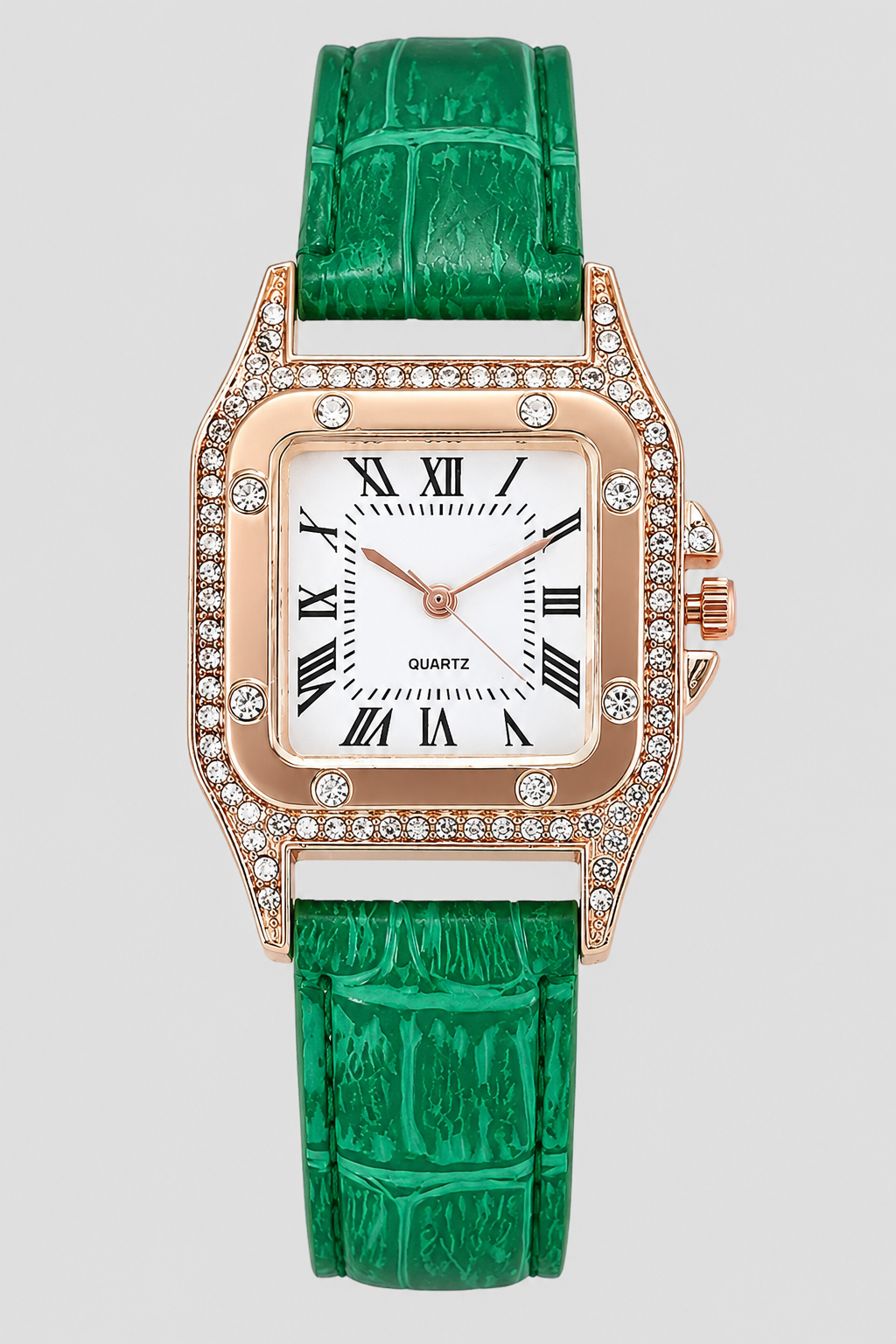 Dial Quartz Leather Watch - Luxury and Comfort in One