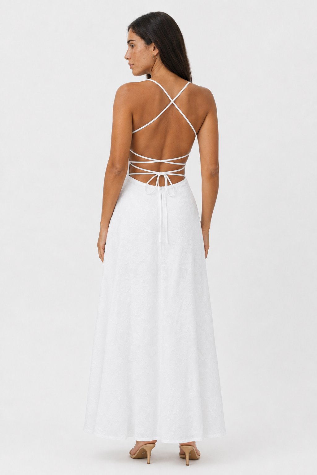 Vestido maxi elegante – Vestido de noche glamuroso