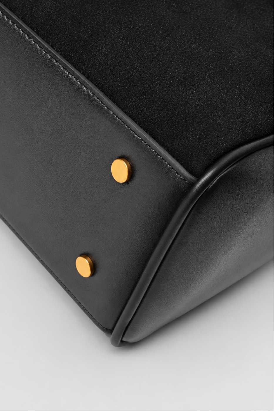 Flap Shoulder Bag with Turn-Lock Clasp