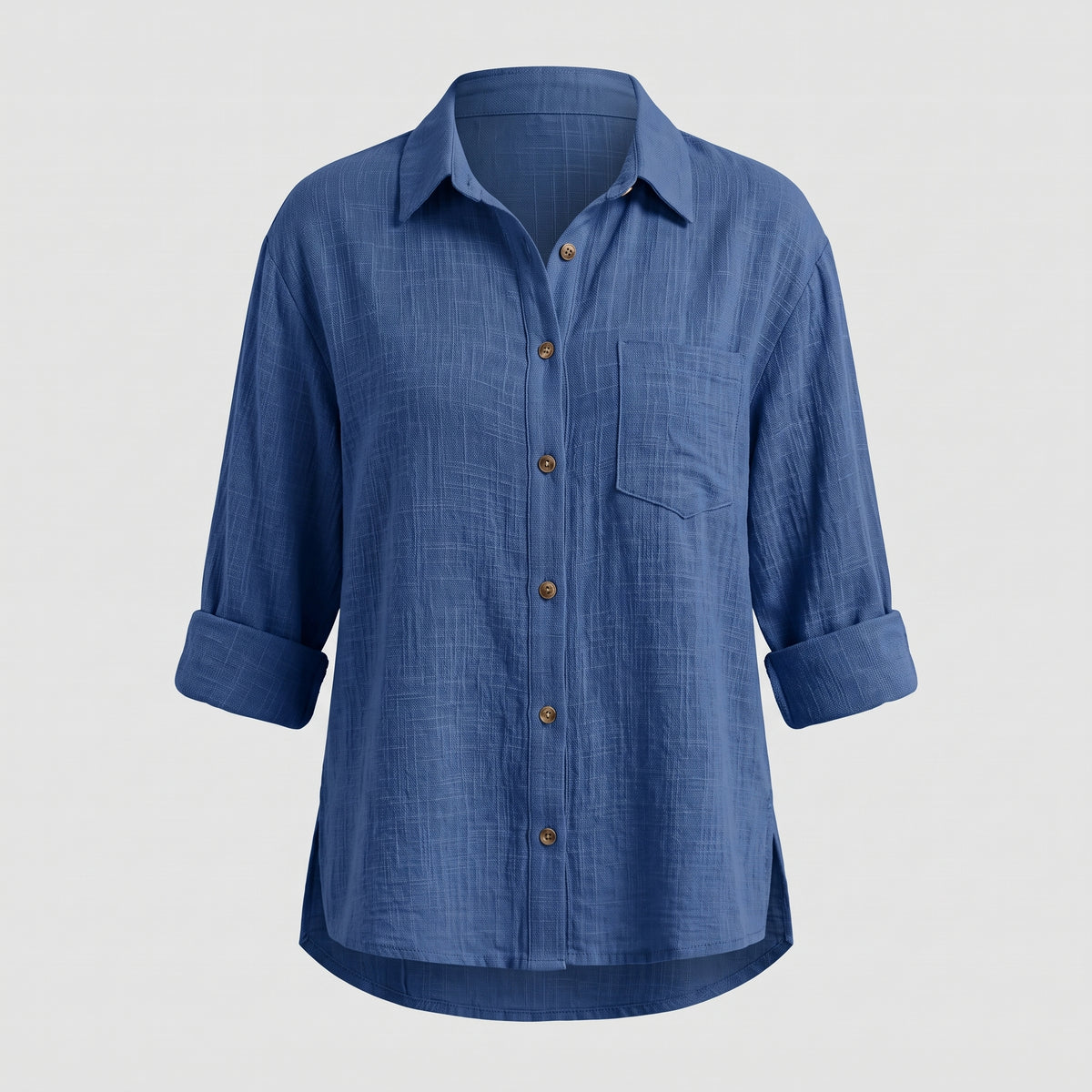 Women's Relaxed Fit Shirt - Loose Casual Blouse