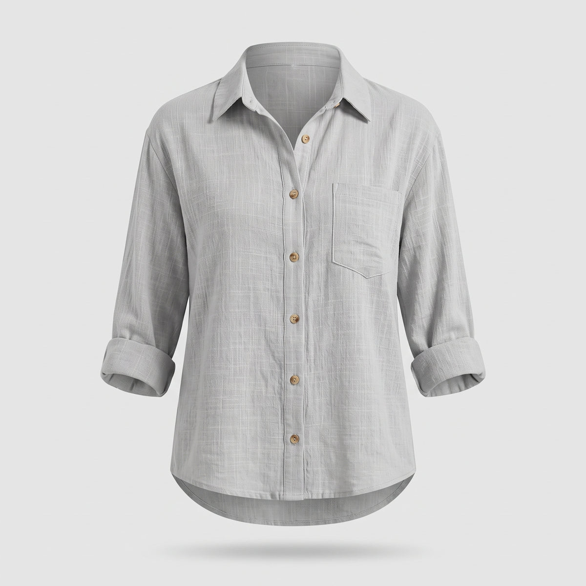 Women's Relaxed Fit Shirt - Loose Casual Blouse
