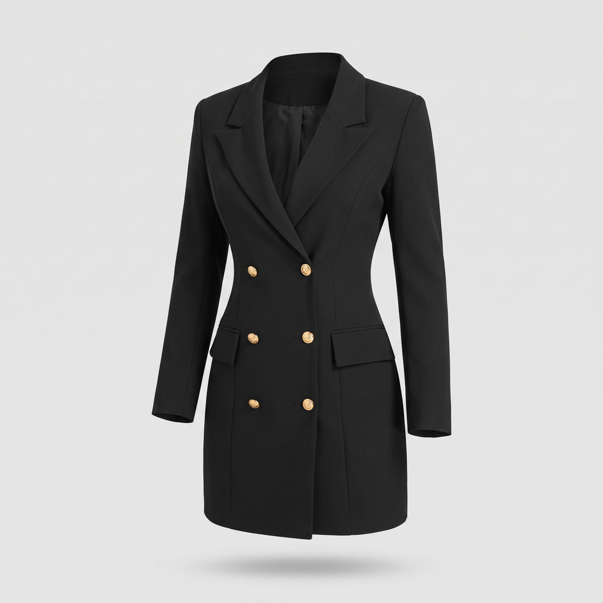 Women's Double-Breasted Blazer Dress