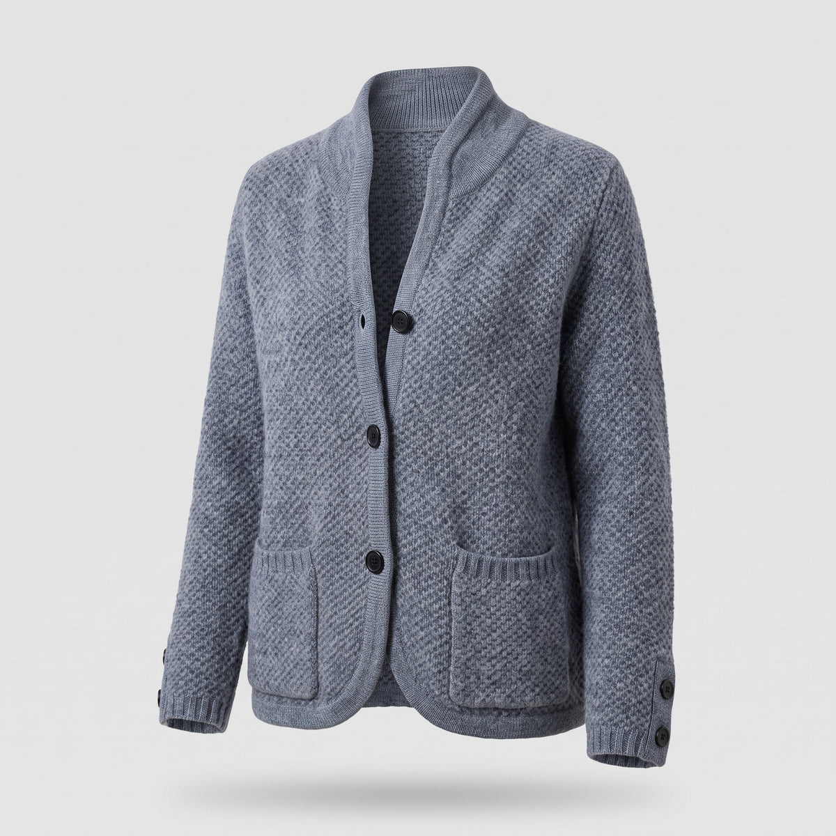 Women's Soft Cashmere-Style Button Cardigan