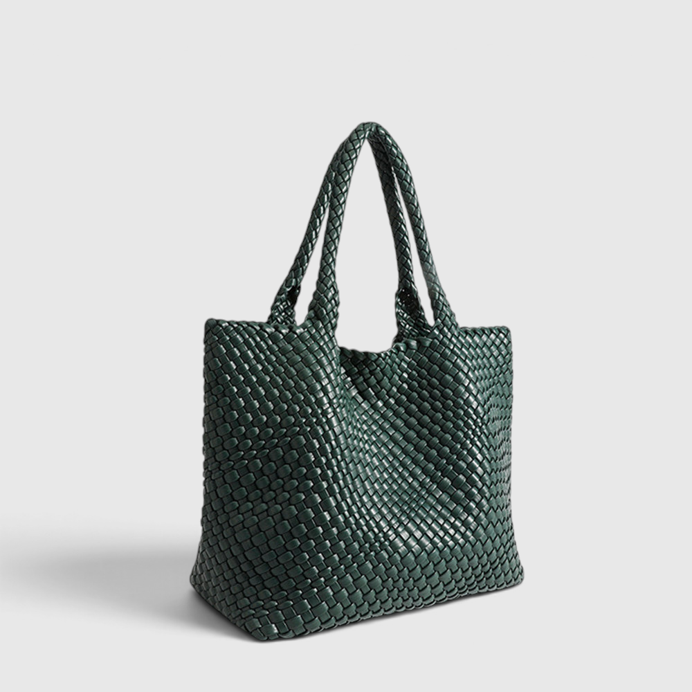 Pleciona torba shopper – luksusowa torebka o pojemnym fasonie
