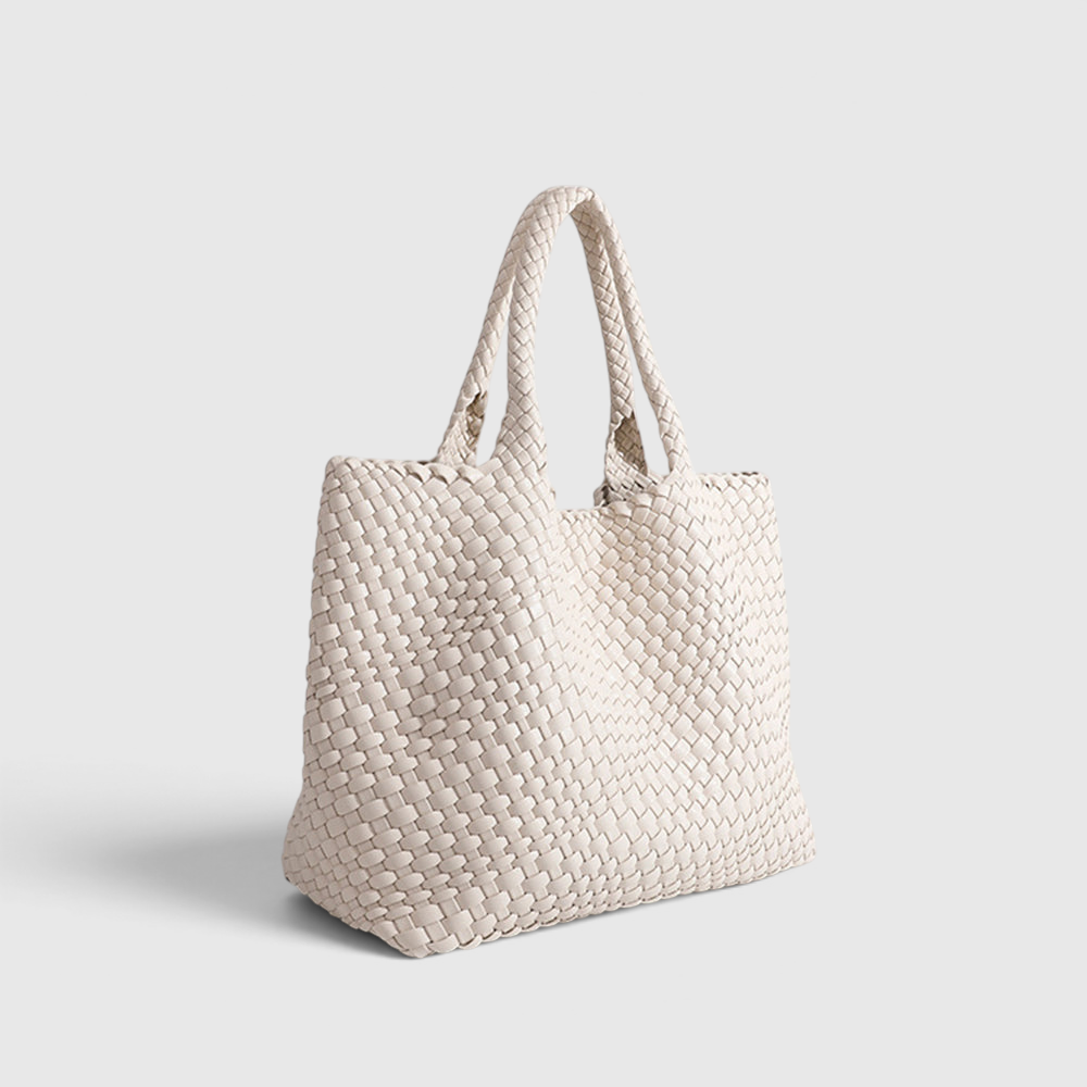Pleciona torba shopper – luksusowa torebka o pojemnym fasonie