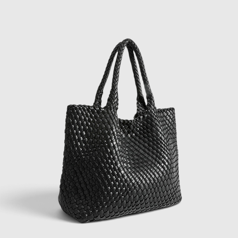 Pleciona torba shopper – luksusowa torebka o pojemnym fasonie