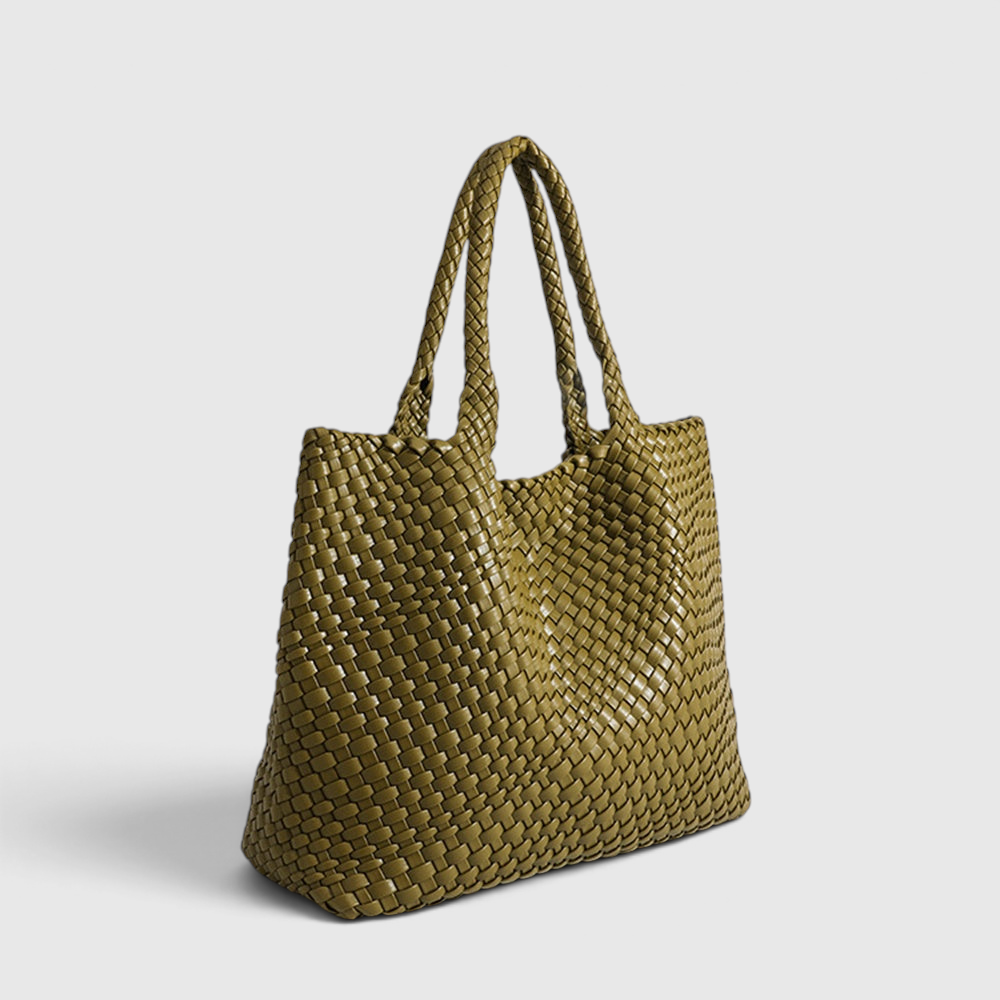 Pleciona torba shopper – luksusowa torebka o pojemnym fasonie