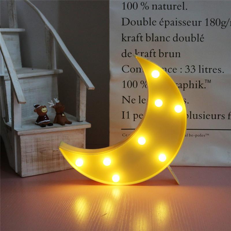 3D Cloud & Moon LED Night Light – Soft Bedtime Glow