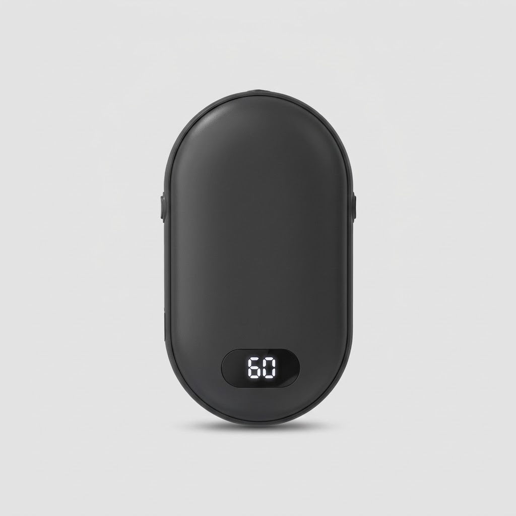 2-in-1 Rechargeable Hand Warmer & Power Bank - USB Pocket Heater