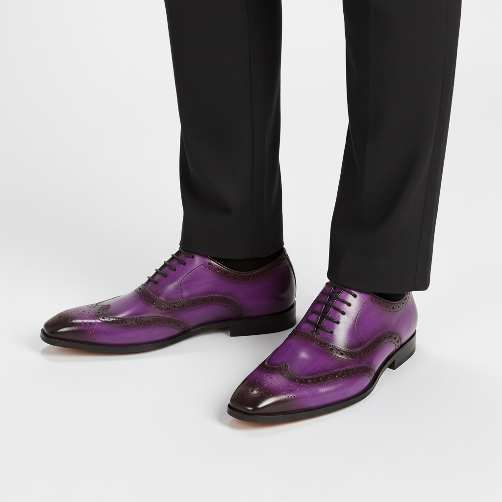 Men's Handcrafted Oxford Shoes - Clinton