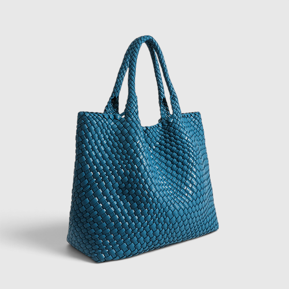 Pleciona torba shopper – luksusowa torebka o pojemnym fasonie