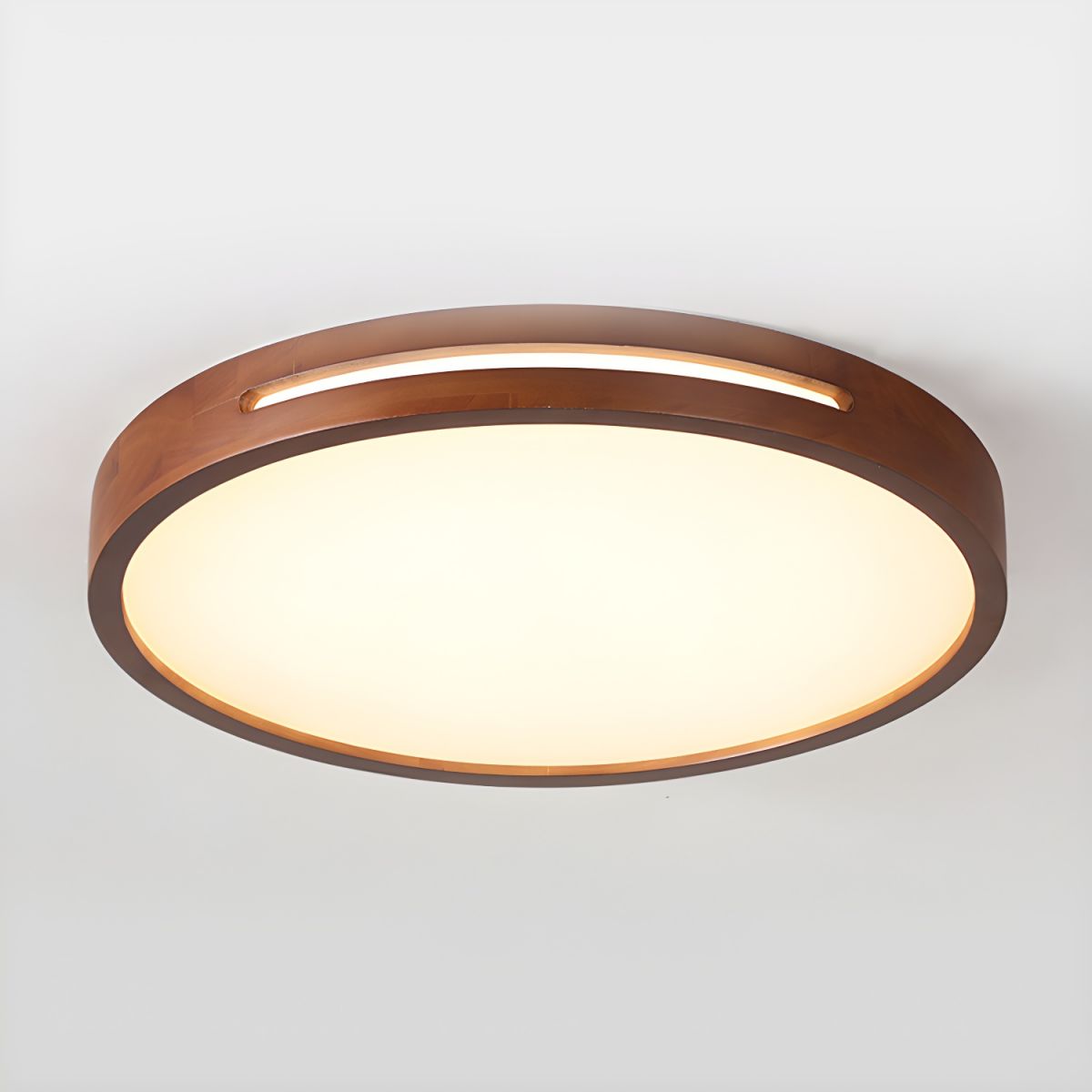 Kintaro - Wood Frame LED Flush Mount Ceiling Light
