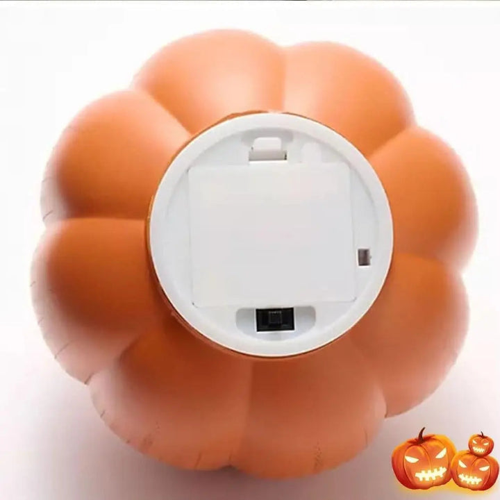 Twinkle Light Pumpkin Lamp with Timer - LED Halloween Decor