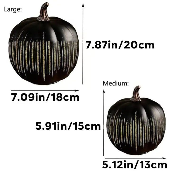 Twinkle Light Pumpkin Lamp with Timer - LED Halloween Decor